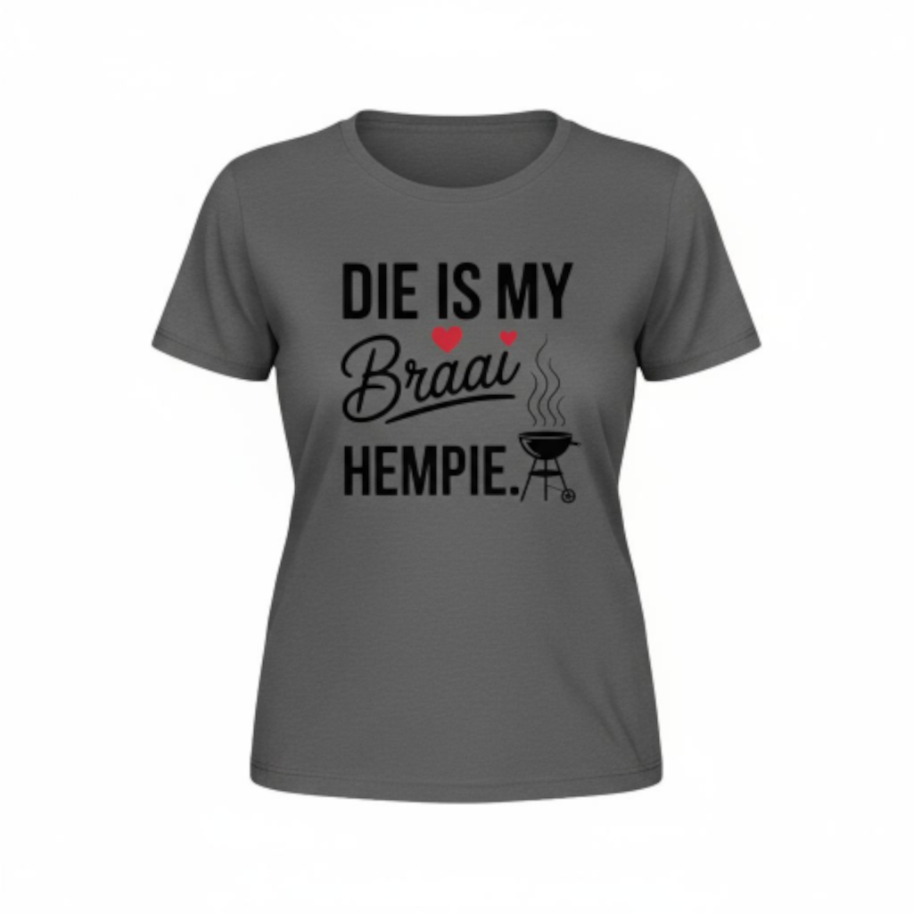Braai Hempie - Premium 100% Cotton Ladies Shirt