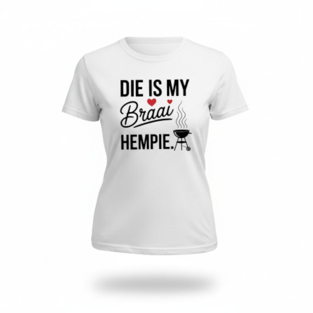 Braai Hempie - Premium 100% Cotton Ladies Shirt