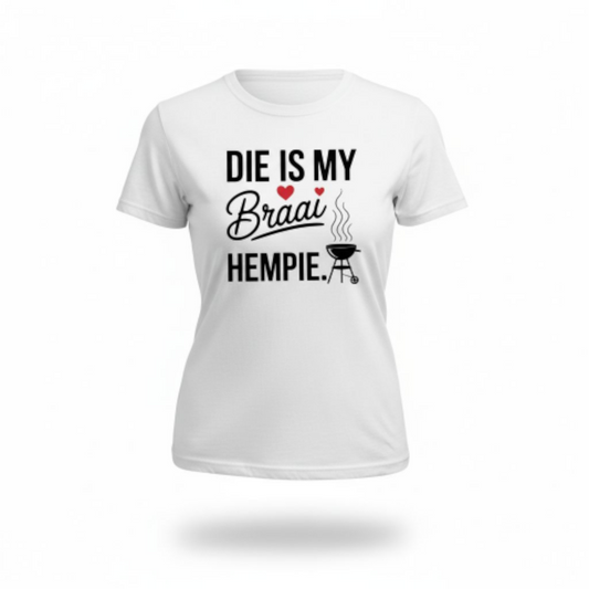 Braai Hempie - Premium 100% Cotton Ladies Shirt
