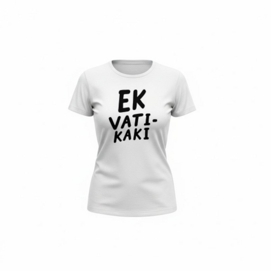 Ek Vati-Kaki - Premium 100% Cotton Ladies Shirt