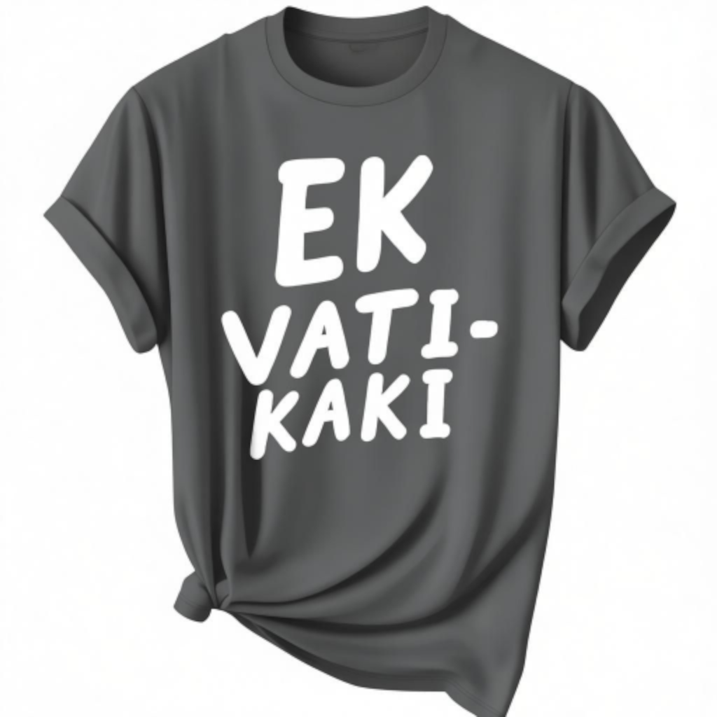 Ek Vati-Kaki - Premium 100% Cotton Ladies Shirt