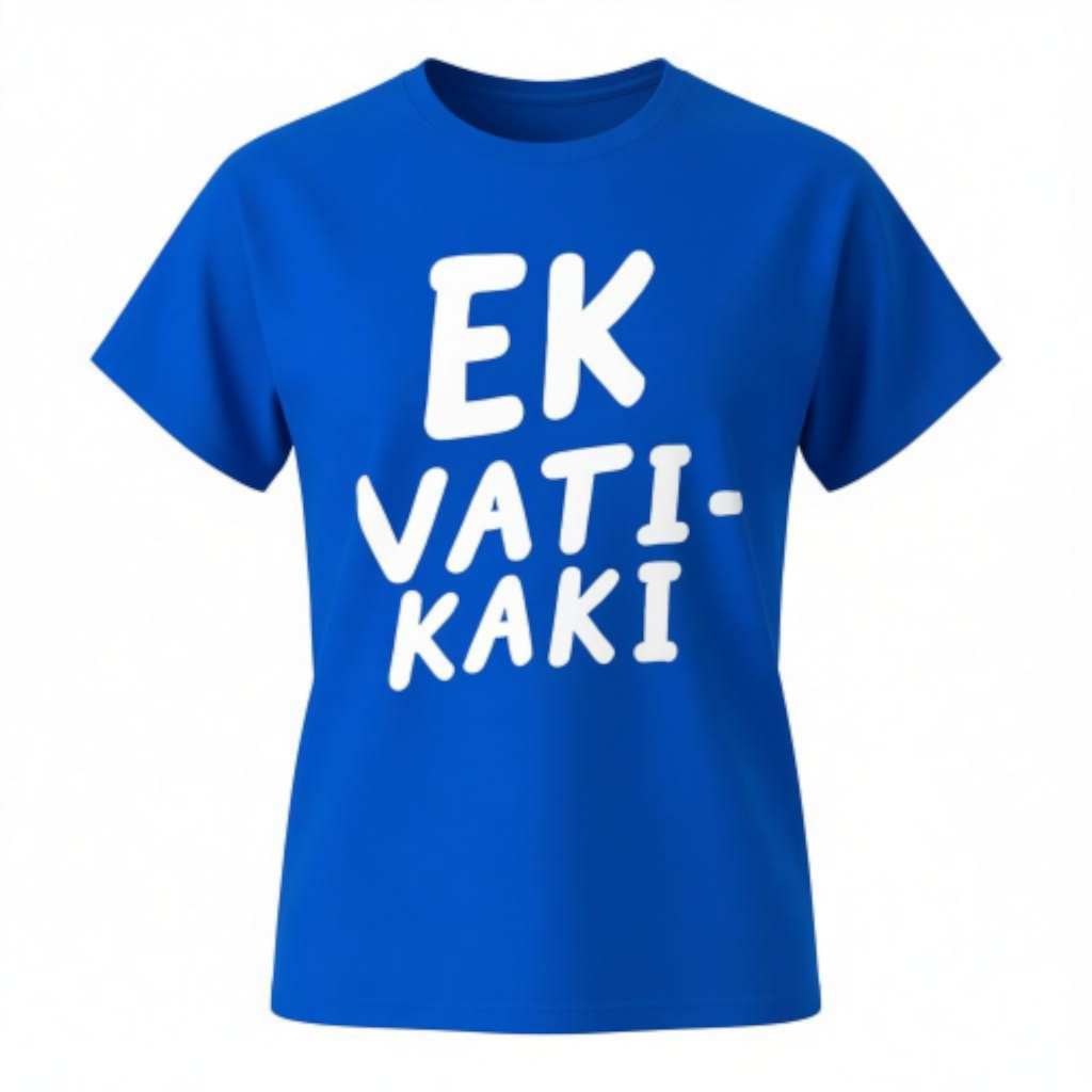 Ek Vati-Kaki - Premium 100% Cotton Ladies Shirt
