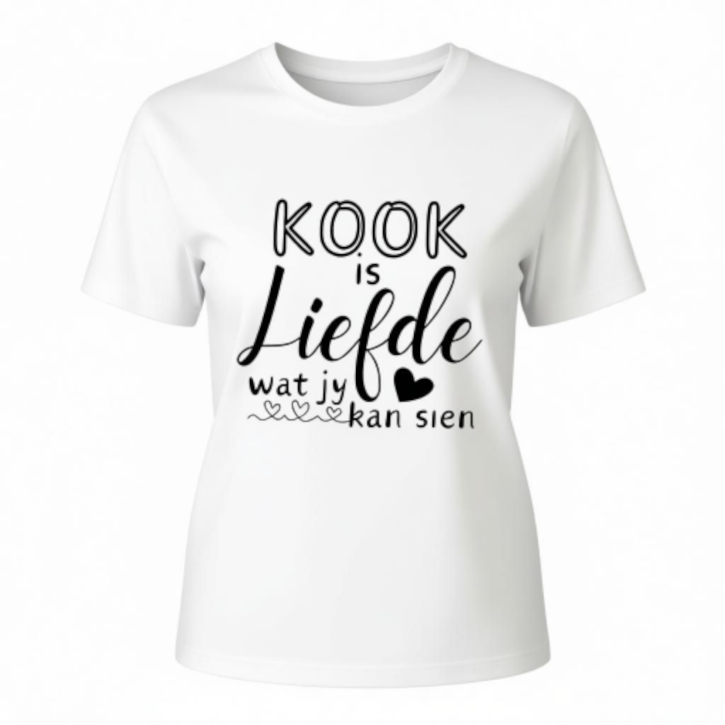 Kook is Liefde - Premium 100% Cotton Ladies Shirt