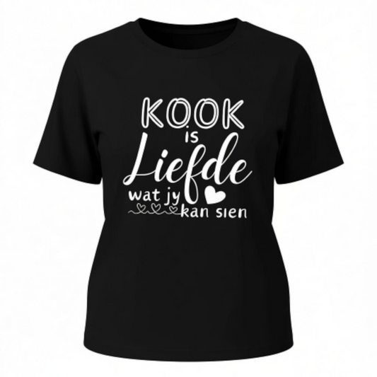 Kook is Liefde - Premium 100% Cotton Ladies Shirt